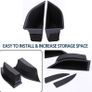 Free Tracked Postage! For Rage Rover Evoque 2016 2017 Car Plactic Black Door Storage Box Glove Container Holder Tray. Image 2