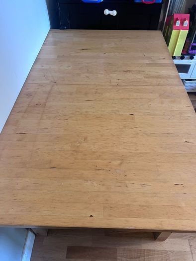 Ikea Bjursta extendable table & 4 chairs