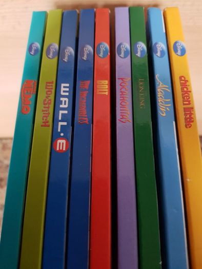 Disney movies the graphic novels books x 9