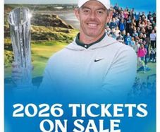 Irish Open Sunday ticket