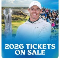 Irish Open Sunday ticket