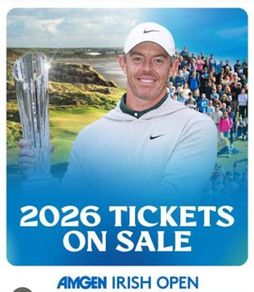 Irish Open Sunday ticket
