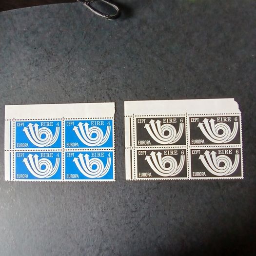 Ireland stamp 1973 Irish Europa CEPT SG 327 and 328