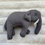 McDonalds Happy Meal African Elephant Figure 2008 soft approx. 8 cm. Used Please see photos Image 2