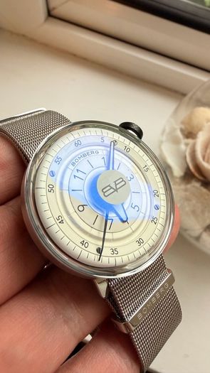 Bomberg BB-01 White & Silver (Quartz)