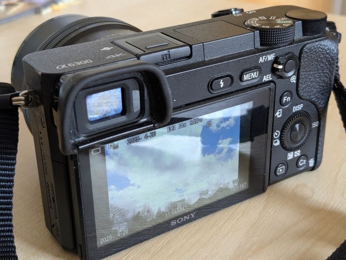 Sony A6300 camera with kit lens and some extras