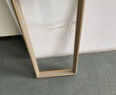 picture frame solid wood and glass