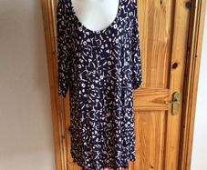 Ladies Evans jersey stretch tunic dress size 22/24 Includes postage