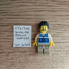 lego cty1306 wildlife rescue worker, set 60302