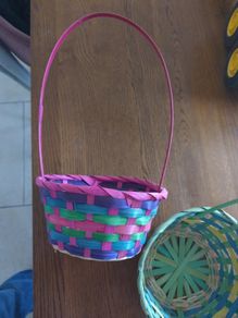Easter Egg hunting baskets