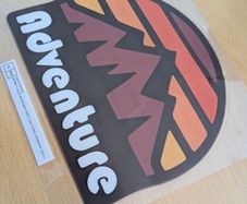 Sticker  Adventure Vinyl waterproof