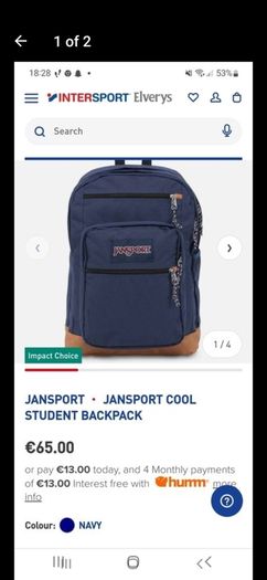 Student bags.