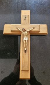 Vintage Religious wall Cross / Crucifix
