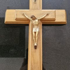 Vintage Religious wall Cross / Crucifix