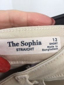M & S SOPHIA Jeans SIZE 12. Short (29" leg)