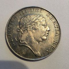 1813 irish silver 10 pence bank token