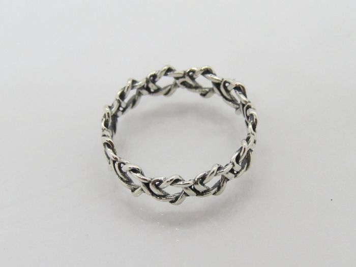 Vintage Silver Ring Star of David