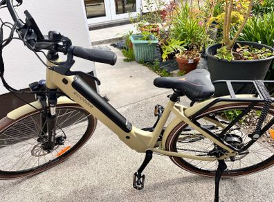 City E-Bike Ecobike X-City 14Ah/504Wh, 17", Cappucino