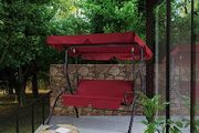 Hollywood Swing Weatherproof 200 kg Load Capacity Roof Non-Slip Feet Garden Patio