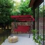 Hollywood Swing Weatherproof 200 kg Load Capacity Roof Non-Slip Feet Garden Patio Image 5