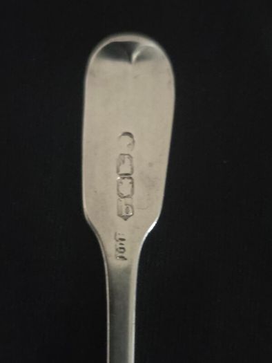 1847 Irish Sterling Silver Spoon