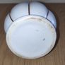 3 antique jugs white with leaves relief & gilt accents Image 9