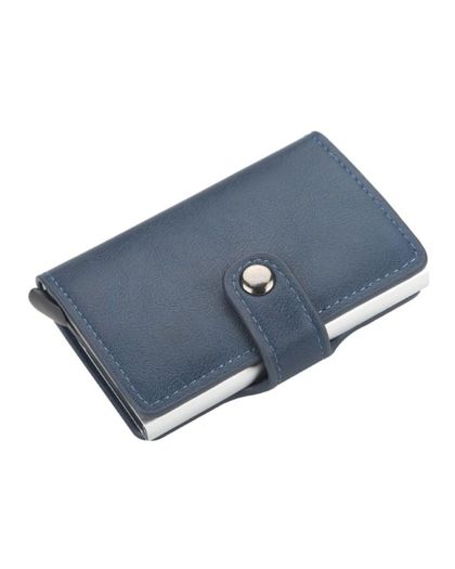 Leather pop up wallet