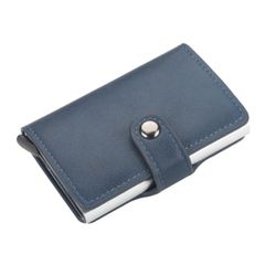 Leather pop up wallet