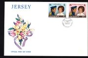 1973 Jersey Royal Wedding Princess Anne and Captain Mark Philips Commemorative Stamps First Day Cover (FDC)