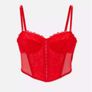 Primark Women's Red Corset size XS cup UK34A EU75A Free post Image 2