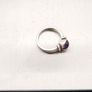 Vintage Amethyst Silver Ring Image 8