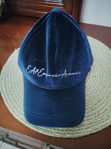 Armani velvet cap