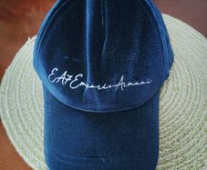 Armani velvet cap