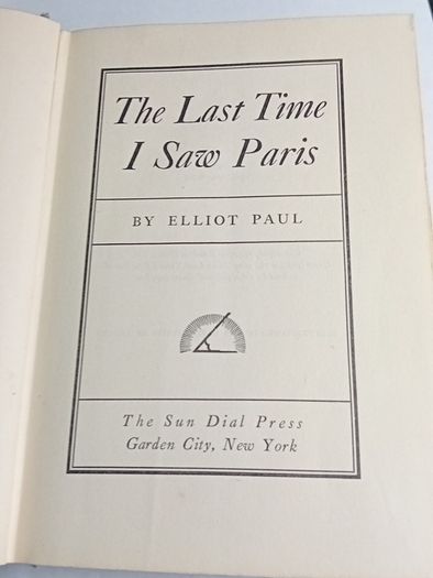 The Last Time I Saw Paris