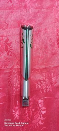carslberg tap handle ,,see pictures for condition,nice condition, untested, take as is ,buyer collects or pays postage