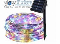 main image for ad 38612 LED Solar String Lights Waterproof Copper Wire Fairy Outdoor Garden Party