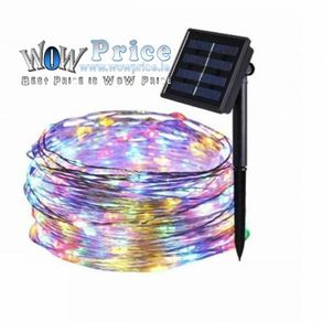 38612 LED Solar String Lights Waterproof Copper Wire Fairy Outdoor Garden Party