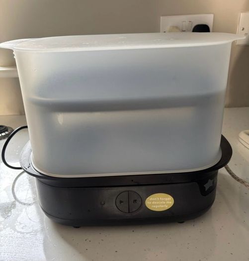electric steriliser and bottle prep machine