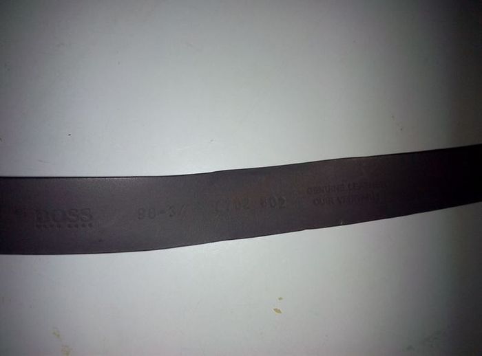 Hugo Boss Real Leather Belt NEW
