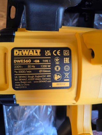 DeWalt Corded Circular saw DWE560K-GB