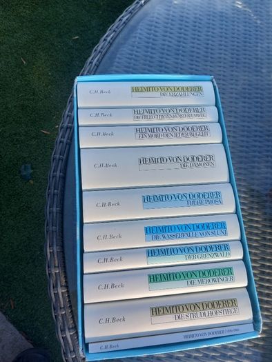 9 x hardback Austrian books, Von Doderer, D18