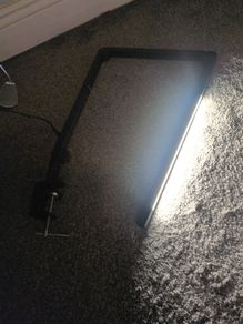Clamp desk lamp