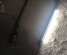 Clamp desk lamp