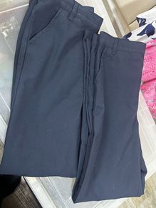 free boys navy school trousers 11-12, 12-13 years