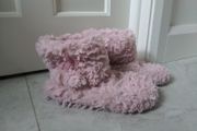 Girls slipper boots