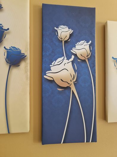 sets of decorative canvases x2