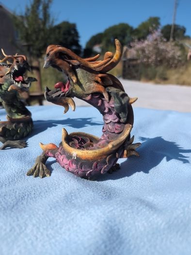 Coiled Chinese Dragon
