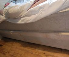 Base of bed