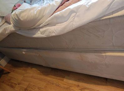 Base of bed