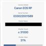 Canon EOS RP 26MP Full Frame Mirrorless - Excellent Condition - 31k Shutter Count Image 5